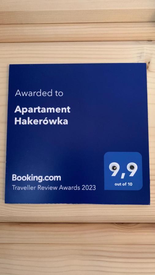 Apartament Hakerowka シクラルスカ・ポレンバ エクステリア 写真